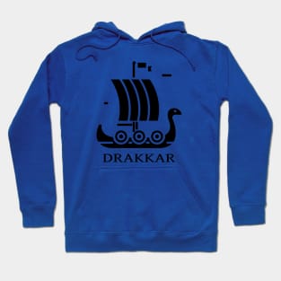 Vikings Drakkar Skandinavian Hoodie